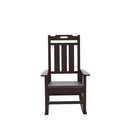 HDPE Rocking Chair, Brown - Atlantic Fine Furniture Inc