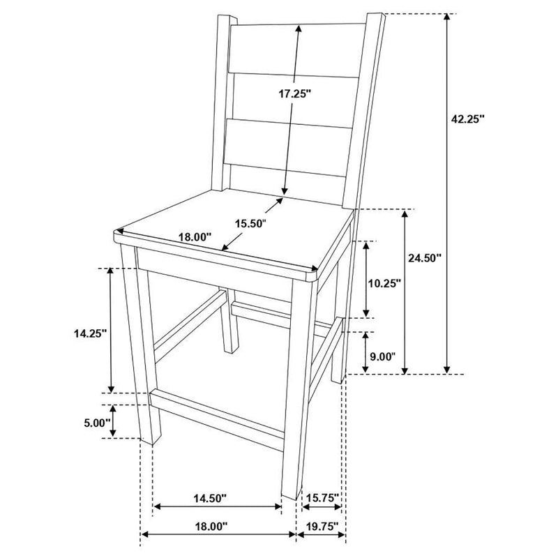 Coleman - Counter Height Dining Set