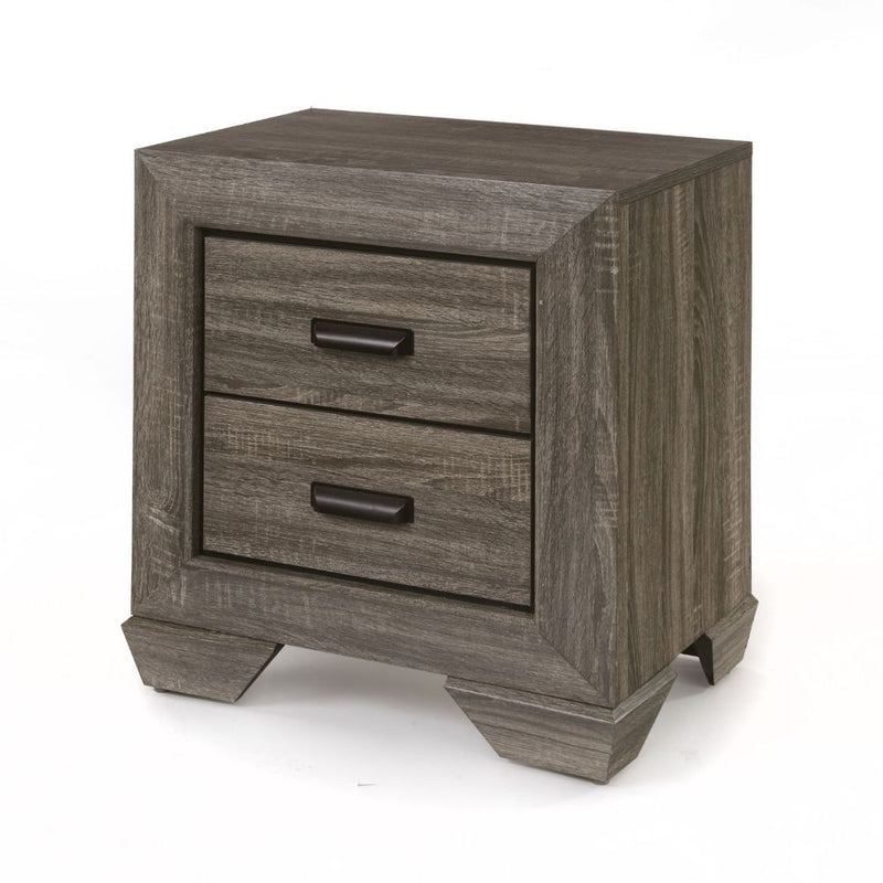 Lyndon - Nightstand - Weathered Gray Grain