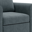 3-in-1 Sofa Bed Chair, Convertible Sleeper Chair Bed,Adjust Backrest Into a Sofa,Lounger Chair,Single Bed,Modern Chair Bed Sleeper for Adults,Deep Blue - Atlantic Fine Furniture Inc