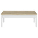 Stacie - 3 Piece Coffee Table Set - Distressed Pine - Atlantic Fine Furniture Inc