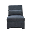 [Video] Welike 24.5"W Sleeper sofa bed, convertible chair 4 in 1 multifunctional folding sleeper sofa bed pull out sleeper sofa bed with adjustable backrest, single bed chair for small spaces - Atlantic Fine Furniture Inc