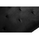 Convertible Sofa bed sleeper Navy Black velvet (same as W223S00869、W223S00706、W223S00457。Size difference, See Details in page.) - Atlantic Fine Furniture Inc