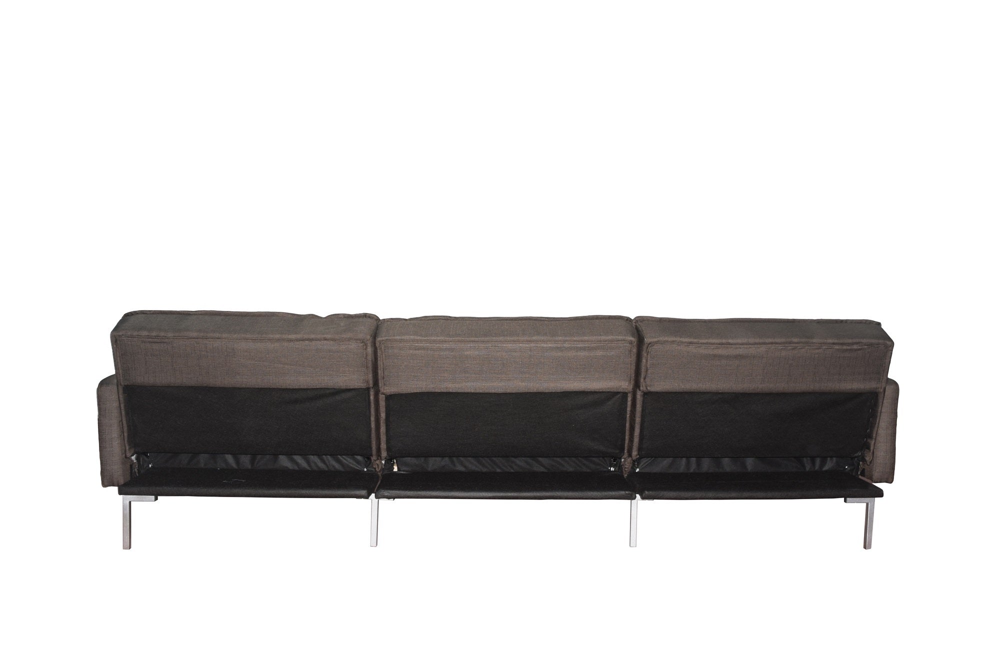 Sectional sofa couch sleeper brown - Atlantic Fine Furniture Inc