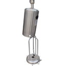 Outdoor Patio Heater 41000btu Floorstanding Propane Heater With Wheels - Atlantic Fine Furniture Inc