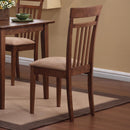 Robles - 5 Piece Rectangular Dining Table Set - Chestnut - Atlantic Fine Furniture Inc