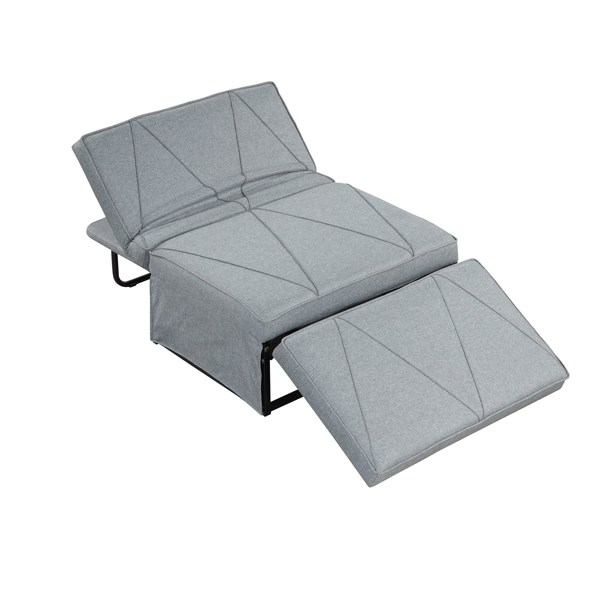 Orisfur.Sofa Bed,4-in-1Folding Ottoman Sofa Bed Sleeper Chair Convertible Chair into Bed with Adjustable Backrest Sleeper Couch Bed for Living Room/Small Apartment/Adults - Atlantic Fine Furniture Inc