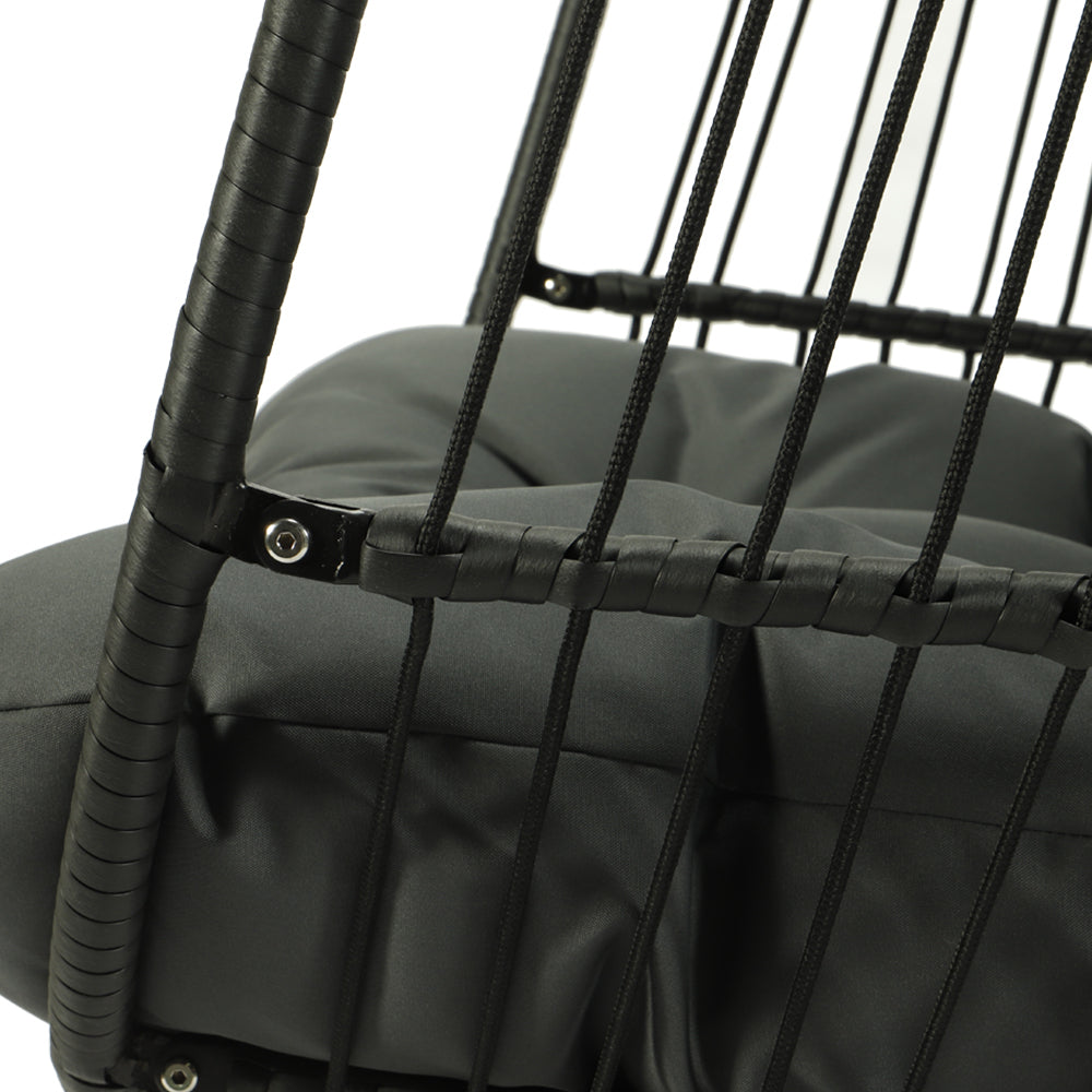 EGG SHAPE SWING CHAIR PATIO GRADEN HOME - Atlantic Fine Furniture Inc