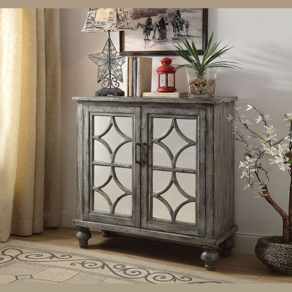 Velika - Accent Table - Weathered Gray