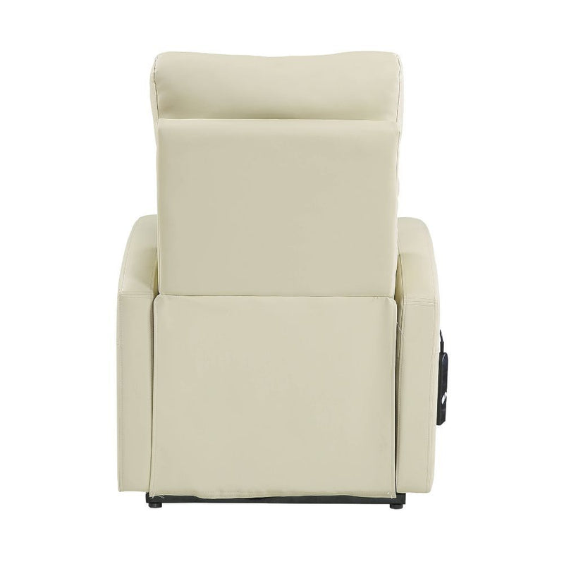 The Ricardo lift recliner is a wonderful addition to your home. It is easy to operate and features a smooth lift and recline. The side pocket holds the two-button wired controller in place so you'll never lose track of it.