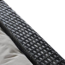 U_Style 8 Piece Rattan Sectional Seating Group with Cushions, Patio Furniture Sets, Outdoor Wicker Sectional - Atlantic Fine Furniture Inc