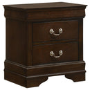 Louis Philippe - Two-drawer Nightstand - Atlantic Fine Furniture Inc