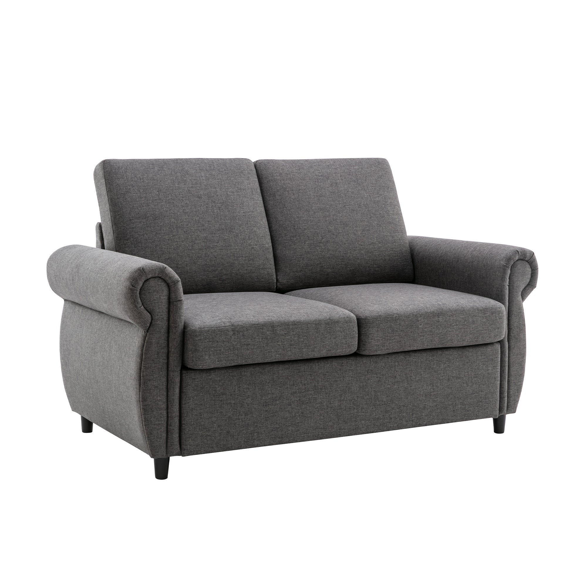 Orisfur Pull Out Sofa Bed  Loveseat Sleeper with Twin Size Memory Mattress for Living Room Spaces - Atlantic Fine Furniture Inc