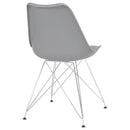 Juniper - Polypropylene Dining Side Chair (Set of 2) - Gray - Atlantic Fine Furniture Inc
