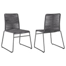 Jerome - Rope Woven Chair (Set of 2) - Atlantic Fine Furniture Inc