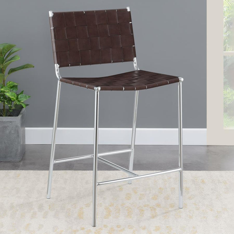 Adelaide - Upholstered Stool With Open Back