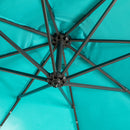 Philemon 10 - Atlantic Fine Furniture Inc Solar Light Cantilever Umbrella - Atlantic Fine Furniture Inc