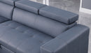 Revolution performance fabric, Reversible Sleeper Sectional Storage Sofa Bed, 3 Seat Both Left Handed And Right  Handed （91x60.5x 33 inches） - Atlantic Fine Furniture Inc