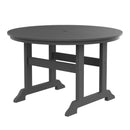 HDPE Bar Table, Dining Table, Patio Bar Set ,Counter Height Table For Outdoor, Gray - Atlantic Fine Furniture Inc