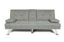 FUTON SOFA BED SLEEPER LIGHT GREY FABRIC（W22319412、W22332866） - Atlantic Fine Furniture Inc