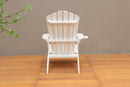 Polystyrene Adirondack Chair - White - Atlantic Fine Furniture Inc