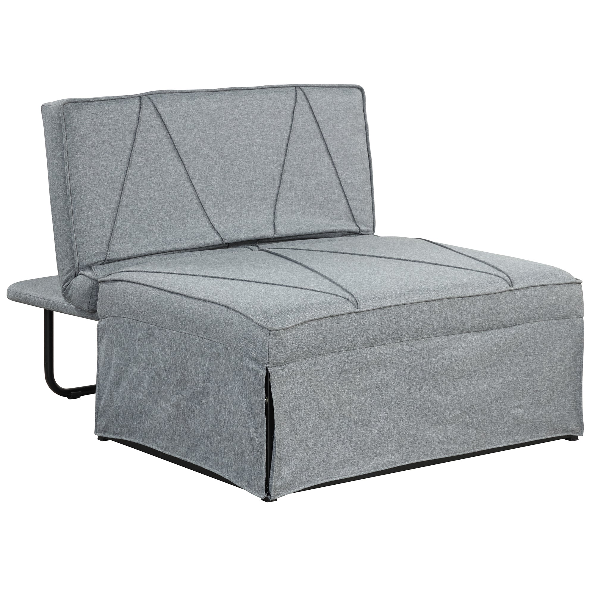 Orisfur.Sofa Bed,4-in-1Folding Ottoman Sofa Bed Sleeper Chair Convertible Chair into Bed with Adjustable Backrest Sleeper Couch Bed for Living Room/Small Apartment/Adults - Atlantic Fine Furniture Inc