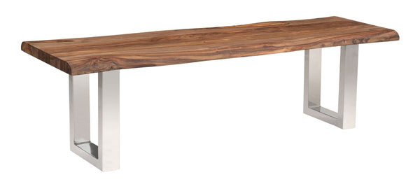 Brownstone 2.0 - Dining Bench - Stainless Steel