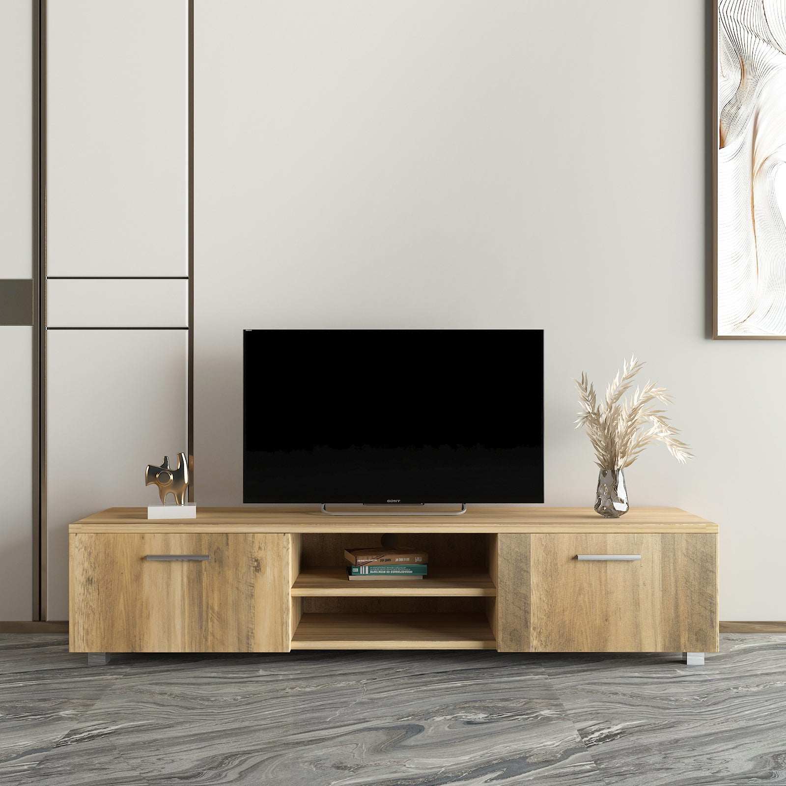Customized Modern TV stands for Living Room - Atlantic Fine Furniture Inc