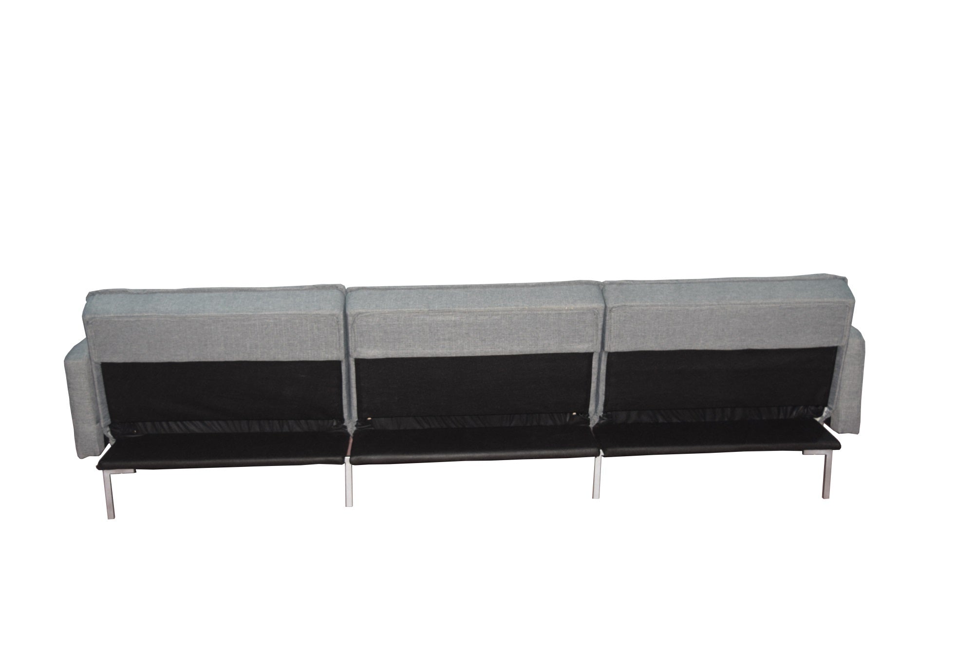 Sectional sofa couch sleeper grey - Atlantic Fine Furniture Inc