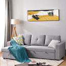 [VIDEO] 90" Reversible Pull out Sleeper L-Shaped Sectional Storage Sofa Bed,Corner sofa-bed with Storage Chaise Left/Right Handed - Atlantic Fine Furniture Inc