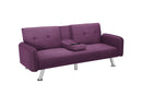 SLEEPER SOFA PURPLE COLOR (Replace W22307251。Size difference, See Details in page.) - Atlantic Fine Furniture Inc