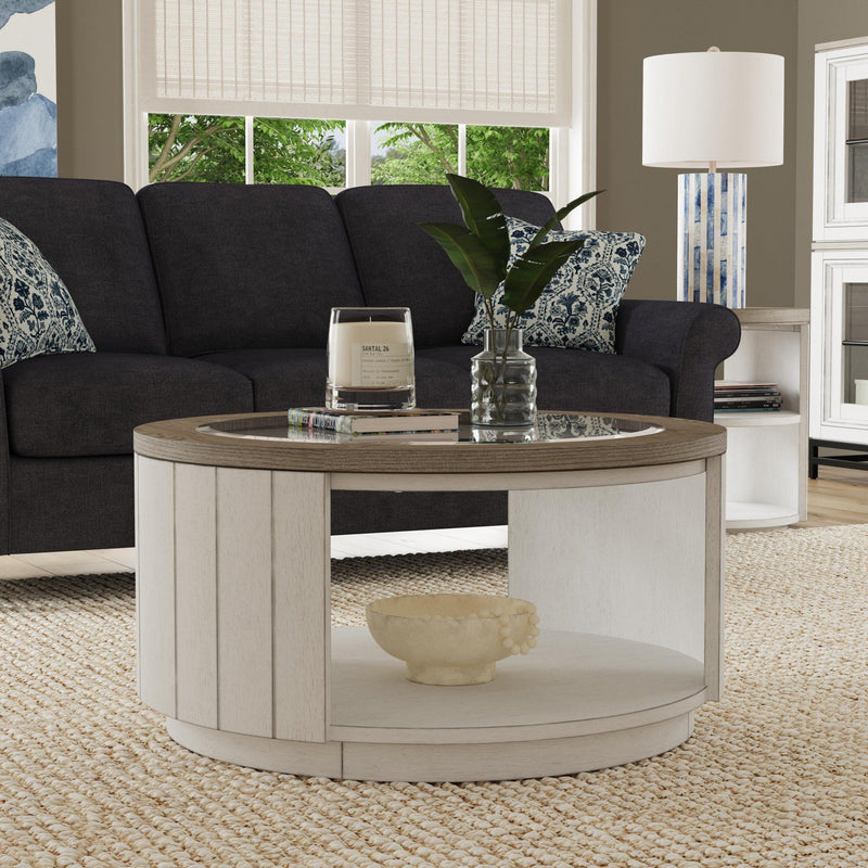Melody - Round Coffee Table with Casters