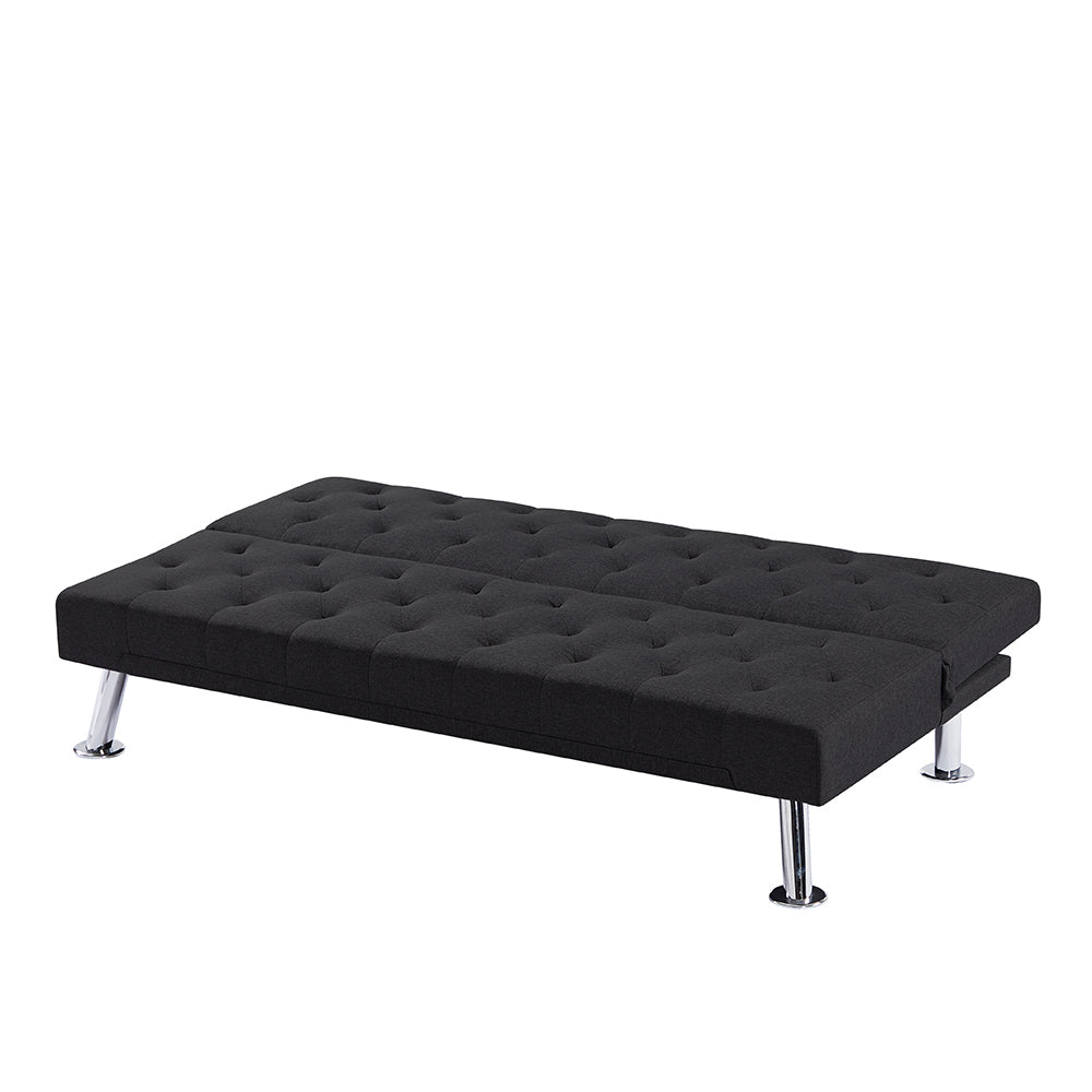 Futon Sofa Bed , Folding  Sofa Couch Bed , Upholstered Convertible Sleeper for Living Room - Atlantic Fine Furniture Inc