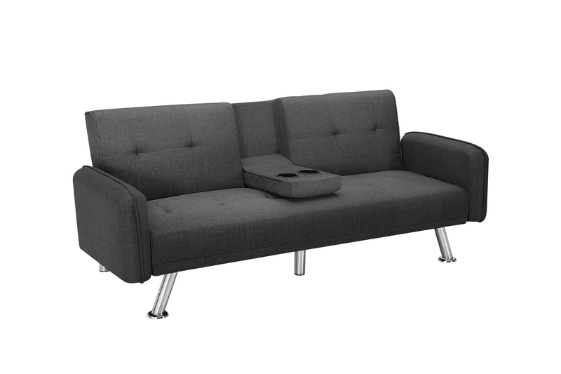 SLEEPER SOFA DARK GREY(same as W22339668。Size difference, See Details in page.)