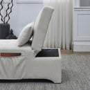 [Video] Welike 24.5"W Sleeper sofa bed, convertible chair 4 in 1 multifunctional folding sleeper sofa bed pull out sleeper sofa bed with adjustable backrest, single bed chair for small spaces - Atlantic Fine Furniture Inc