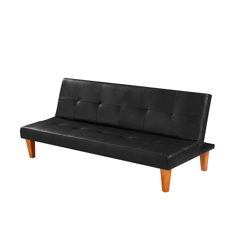 PU Leather Sofa Bed Couch , Convertible Folding Futon Sofa Bed , Recliner Sleeper for Home Living Room .