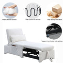 [Video] Welike 24.5"W Sleeper sofa bed, convertible chair 4 in 1 multifunctional folding sleeper sofa bed pull out sleeper sofa bed with adjustable backrest, single bed chair for small spaces - Atlantic Fine Furniture Inc