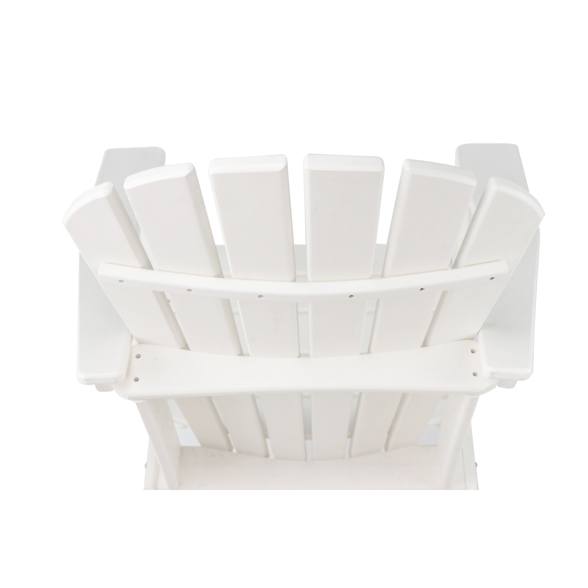 UM HDPE Resin Wood Adirondack Chair - White - Atlantic Fine Furniture Inc