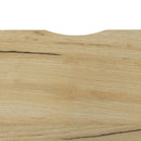 TV Stand ,Modern Wood Universal Media Console with Metal Legs, Home Living Room Furniture Entertainment Center,oak - Atlantic Fine Furniture Inc