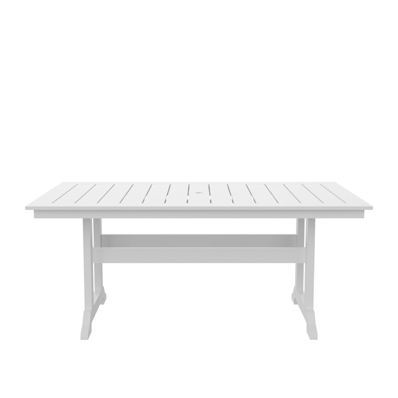 HDPE Dining Table, White - Atlantic Fine Furniture Inc