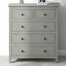Gray Solid Wood 3 Pieces Full Bedroom Sets - Atlantic Fine Furniture Inc