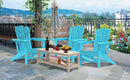Resistant Adirondack Chair for Patio Deck Garden
Plastic Adirondack Chair, Fire Pit Chair, Blue,1 piece. - Atlantic Fine Furniture Inc