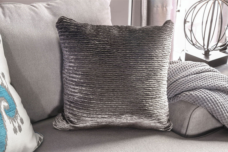 Renesmee - Sofa - Gray / Silver / Blue