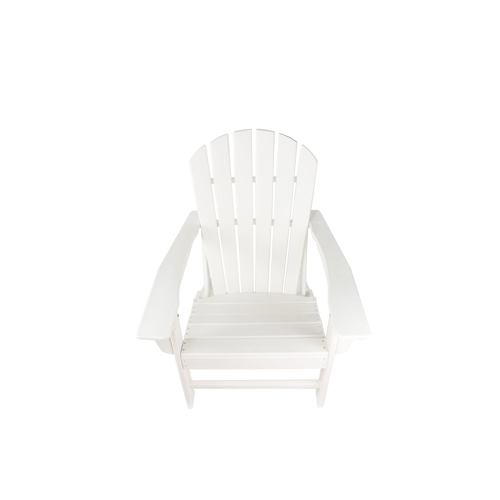 UM HDPE Resin Wood Adirondack Chair - White - Atlantic Fine Furniture Inc