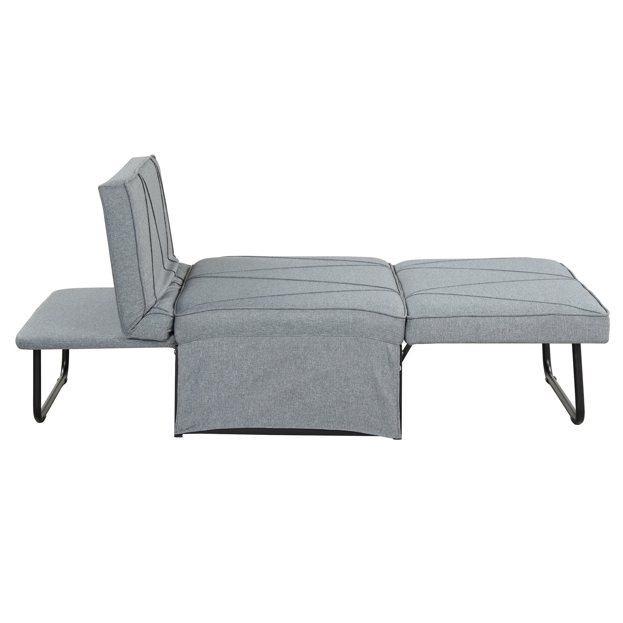 Orisfur.Sofa Bed,4-in-1Folding Ottoman Sofa Bed Sleeper Chair Convertible Chair into Bed with Adjustable Backrest Sleeper Couch Bed for Living Room/Small Apartment/Adults - Atlantic Fine Furniture Inc