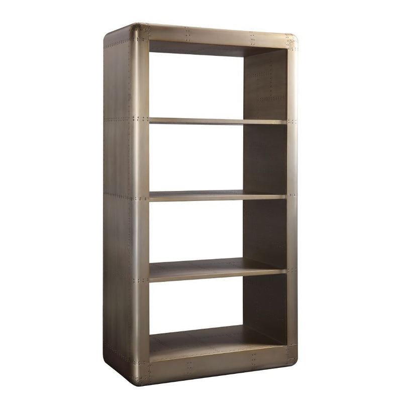 Jennavieve - Bookshelf - Gold Aluminum