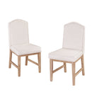 Claire - Dining Chair (Set of 2) - Beige - Atlantic Fine Furniture Inc