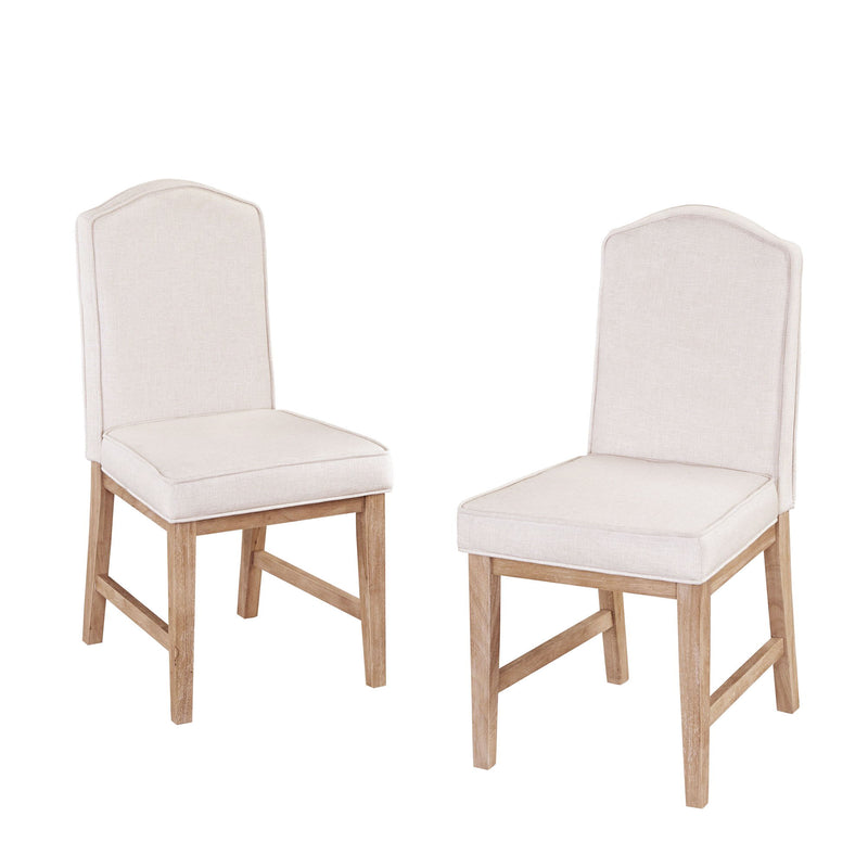 Claire - Dining Chair (Set of 2) - Beige - Atlantic Fine Furniture Inc