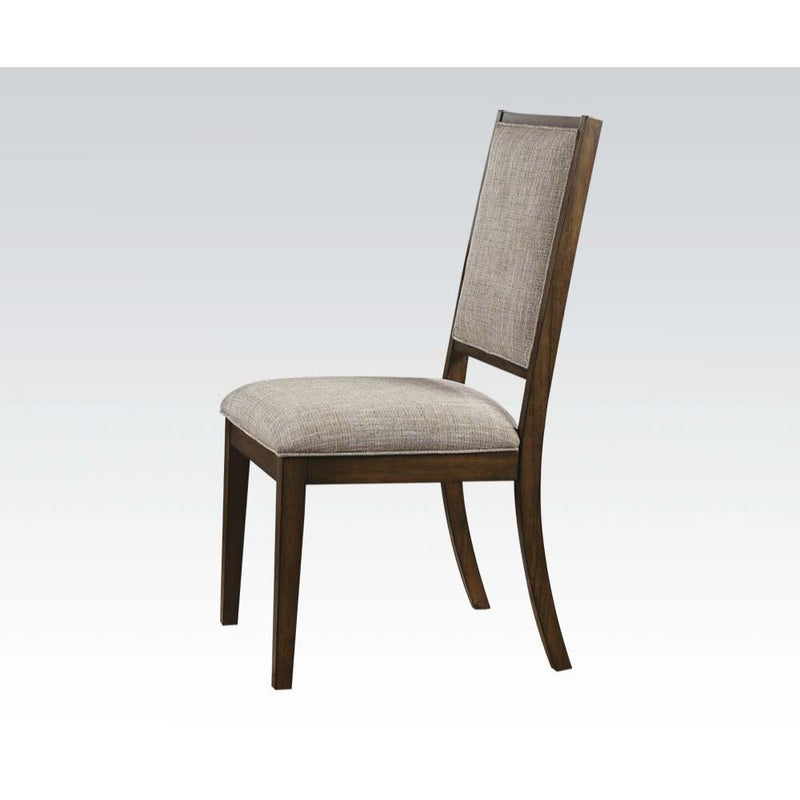 Aurodoti - Side Chair (Set of 2) - Fabric & Oak - Atlantic Fine Furniture Inc