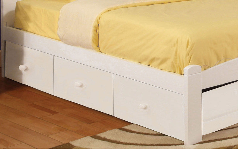 Caren - Twin Bed - White